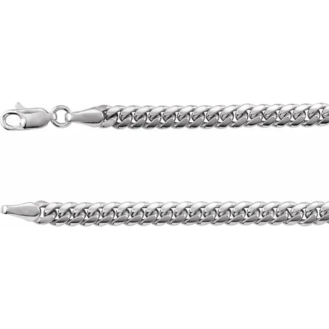 Miami Cuban Curb Bracelet/Nicklace - Sterling Silver