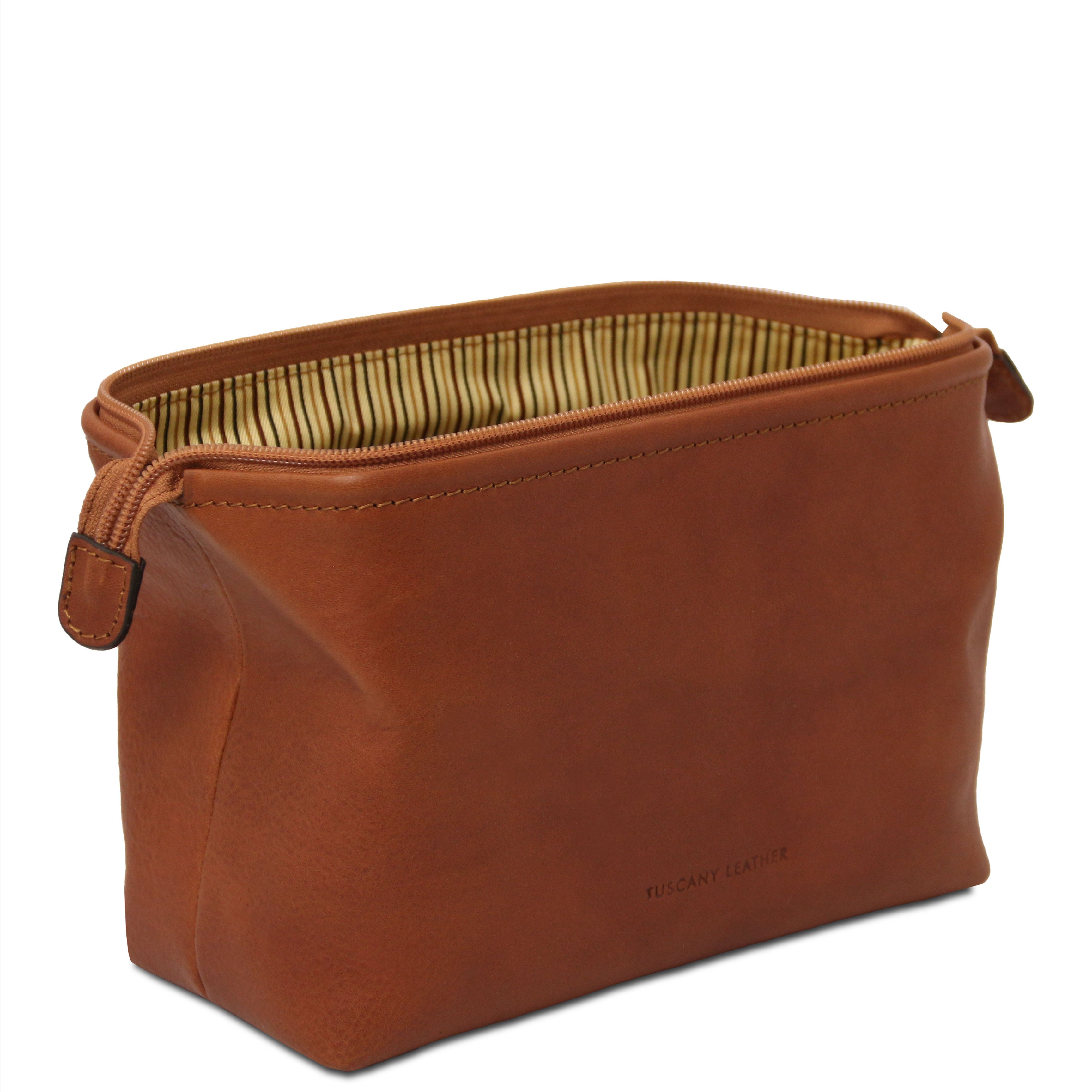 SMARTY Leather Toiletry bag Small Size