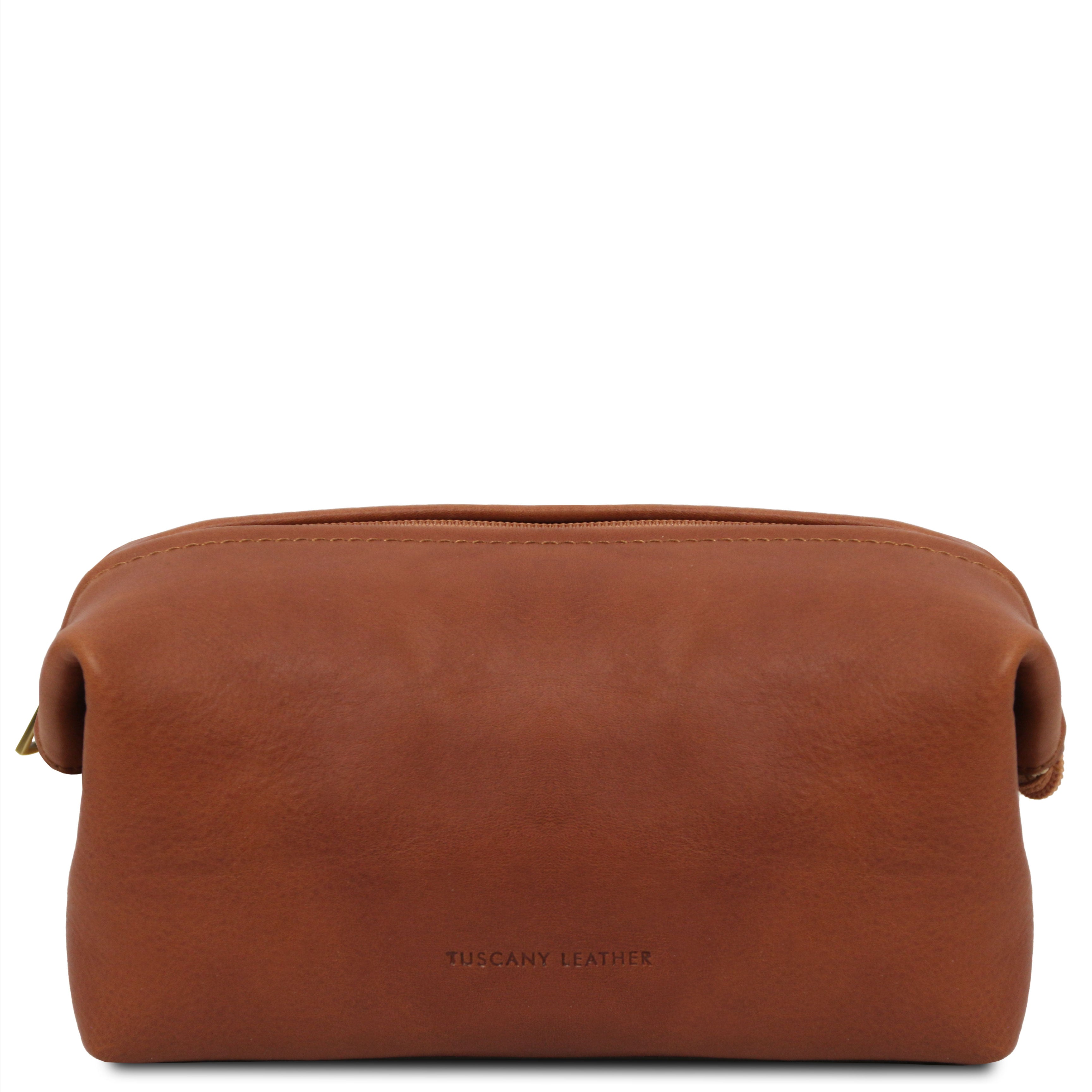 SMARTY Leather Toiletry bag Large Size