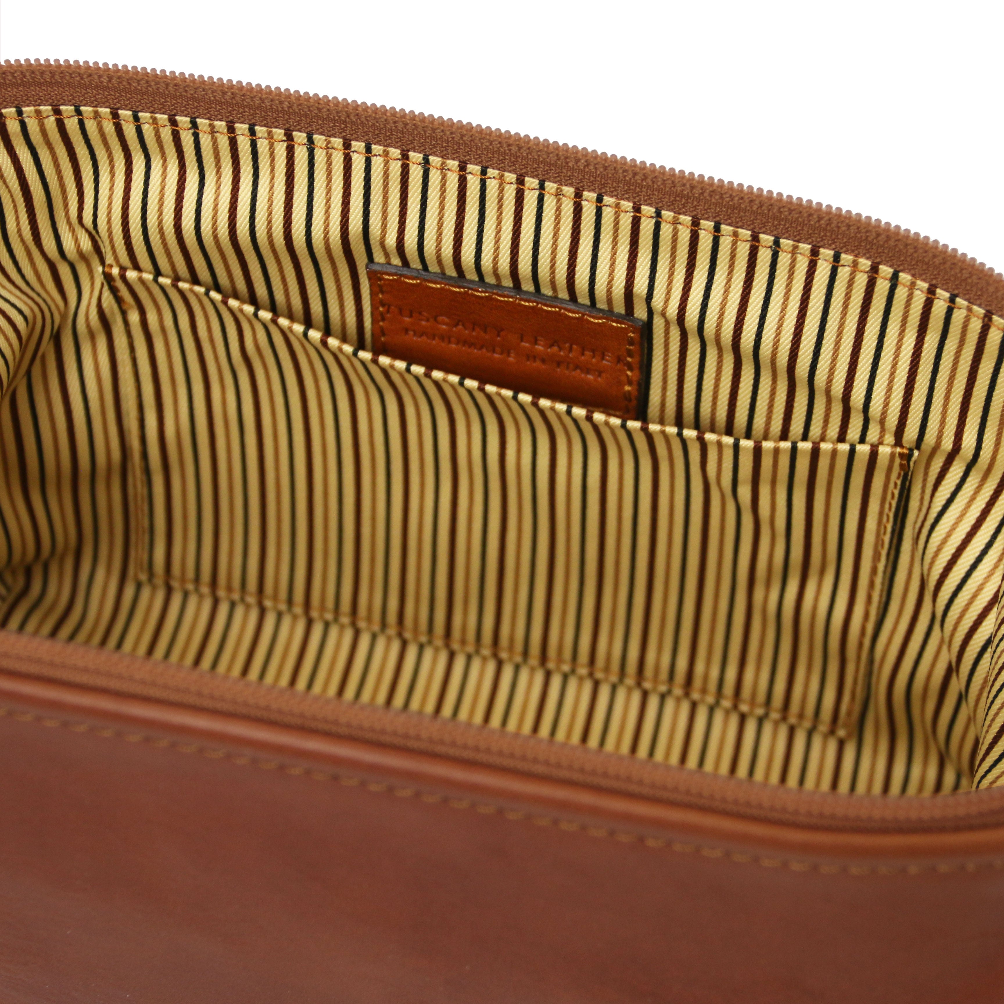 SMARTY Leather Toiletry bag Large Size
