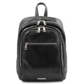 PERTH 2 Compartments Leather Backpack