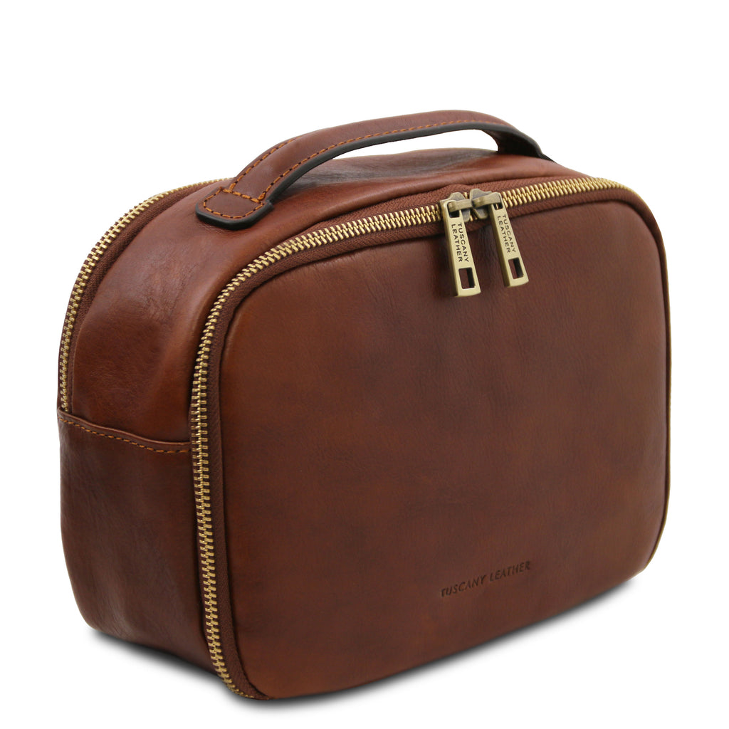 MARVIN Leather Toiletry bag