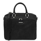 PISA Leather Laptop Briefcase With Front Pocket