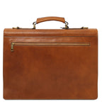 CREMONA Leather Briefcase 3 Compartments