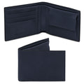 Exclusive 2 Fold Leather Wallet With Coin Pocket