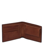 Exclusive 2 Fold Leather Wallet With Coin Pocket