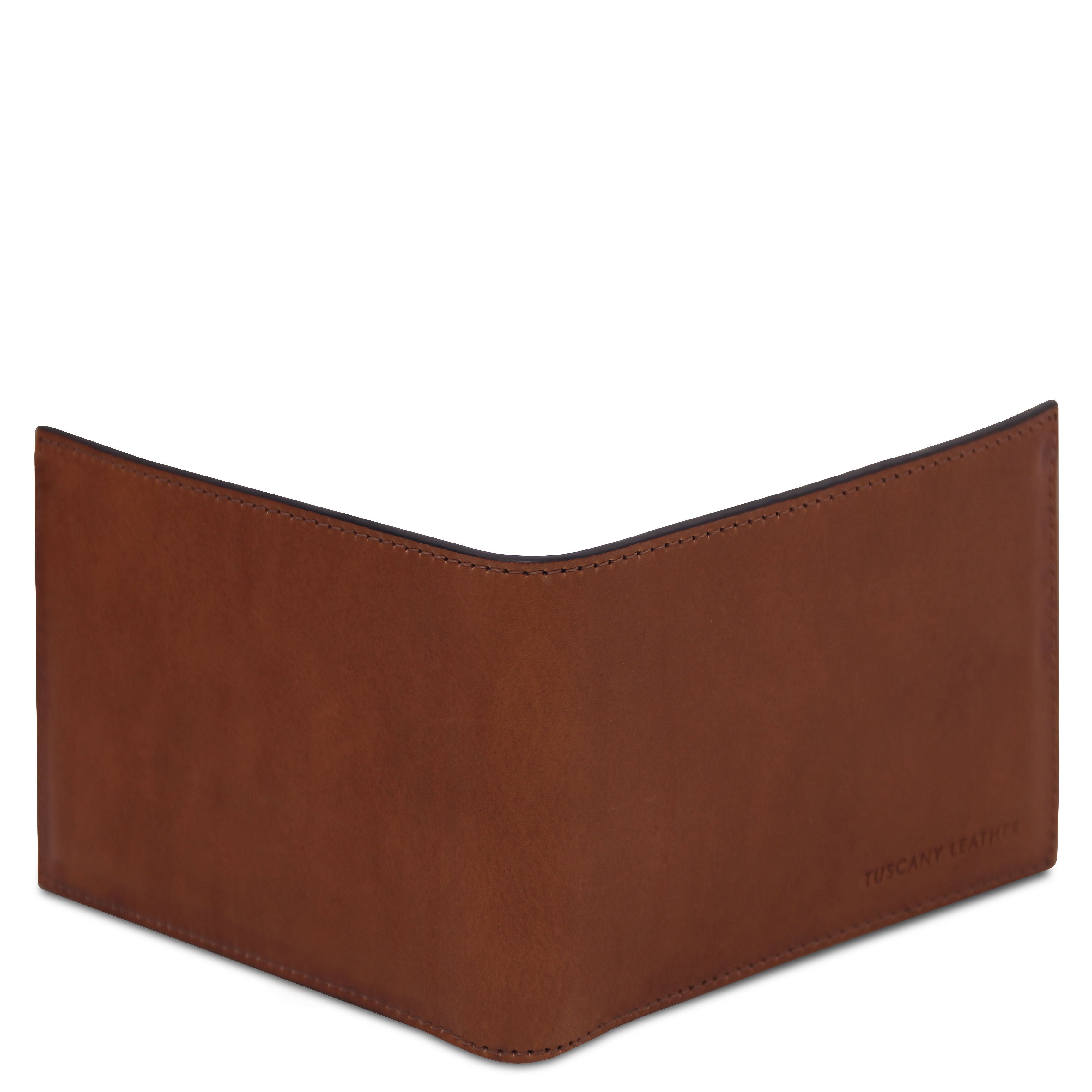 Exclusive 2 Fold Leather Wallet With Coin Pocket