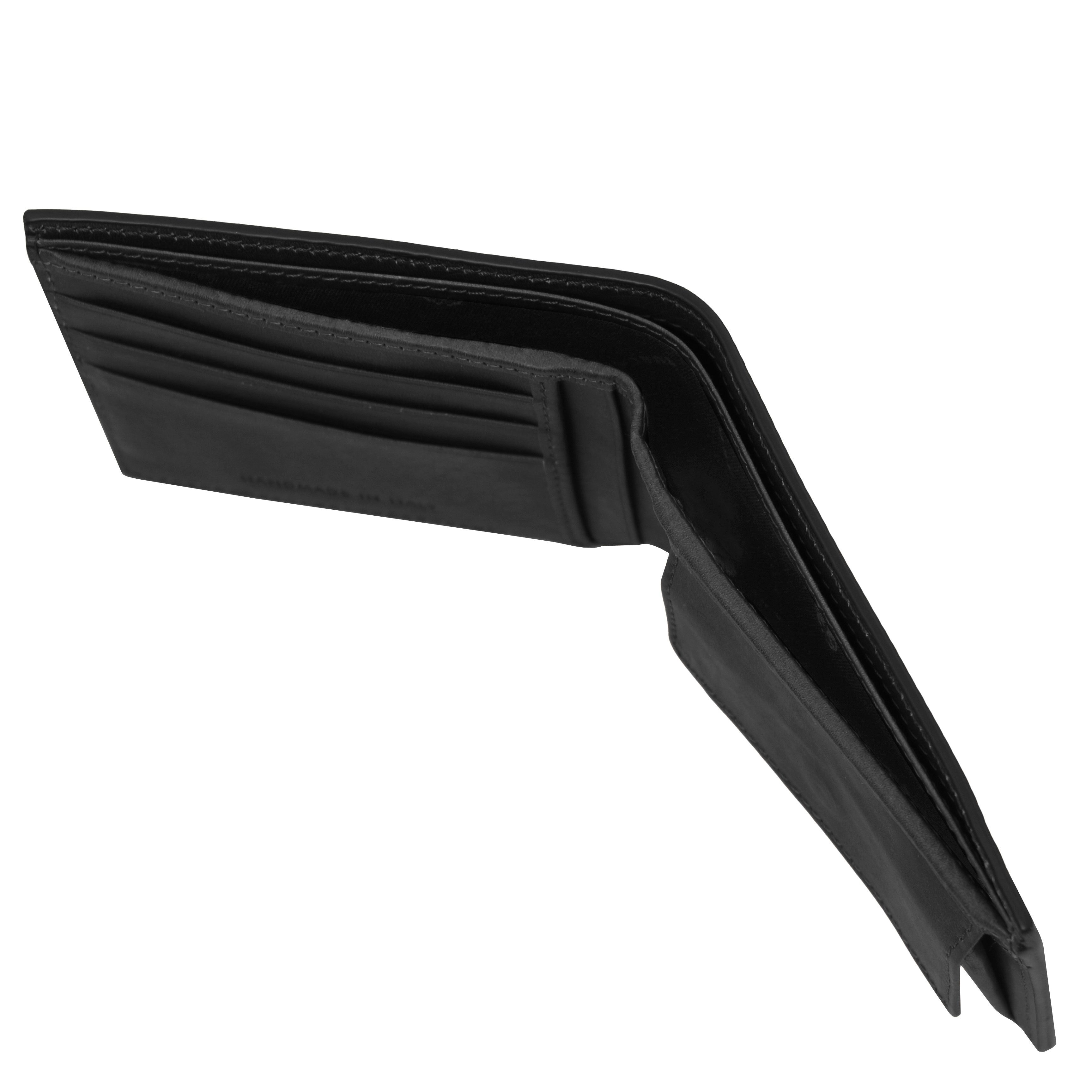 Exclusive 2 Fold Leather Wallet With Coin Pocket