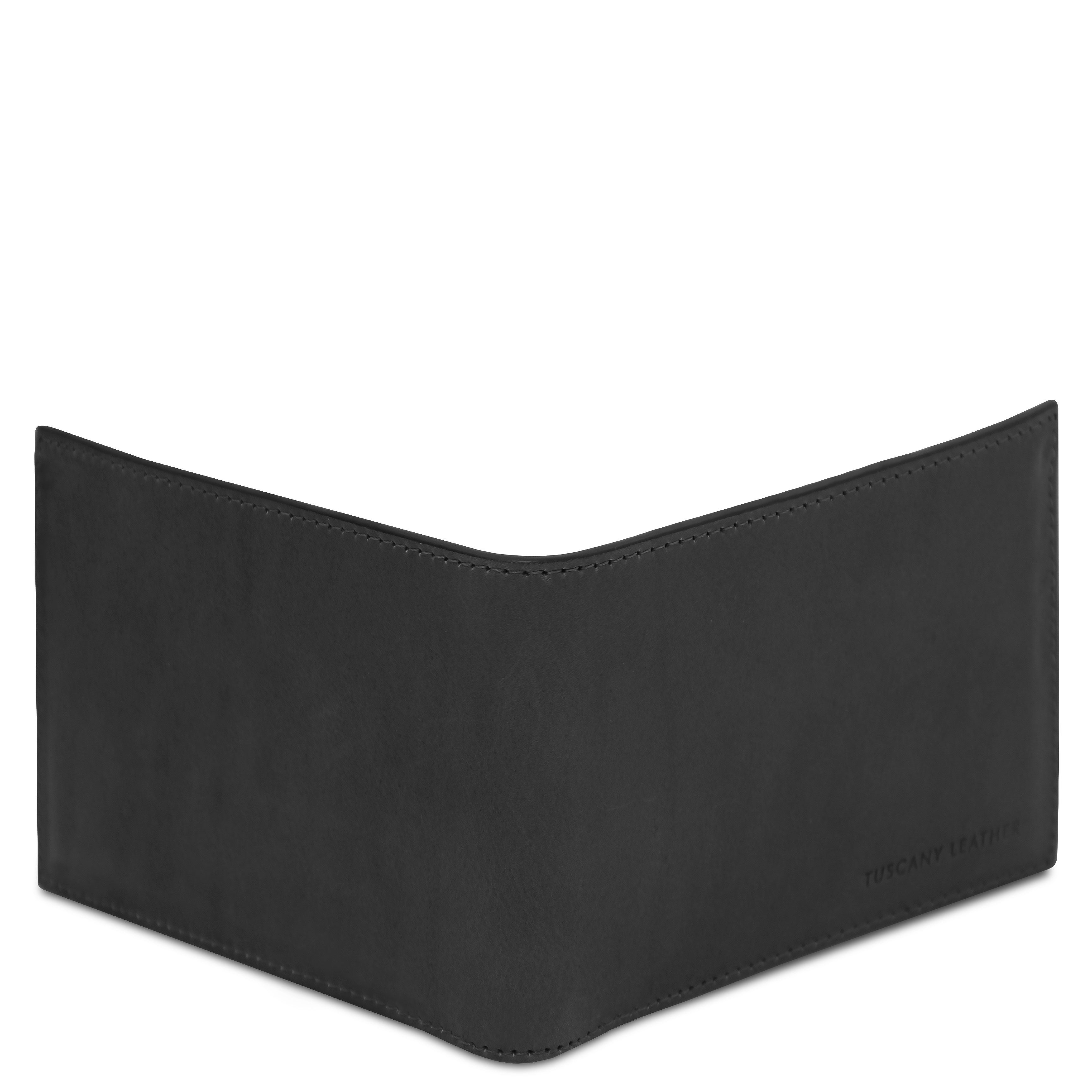 Exclusive 2 Fold Leather Wallet With Coin Pocket