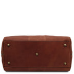 LISBONA Travel Leather Duffle bag - Small Size