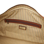 LISBONA Travel Leather Duffle bag - Small Size