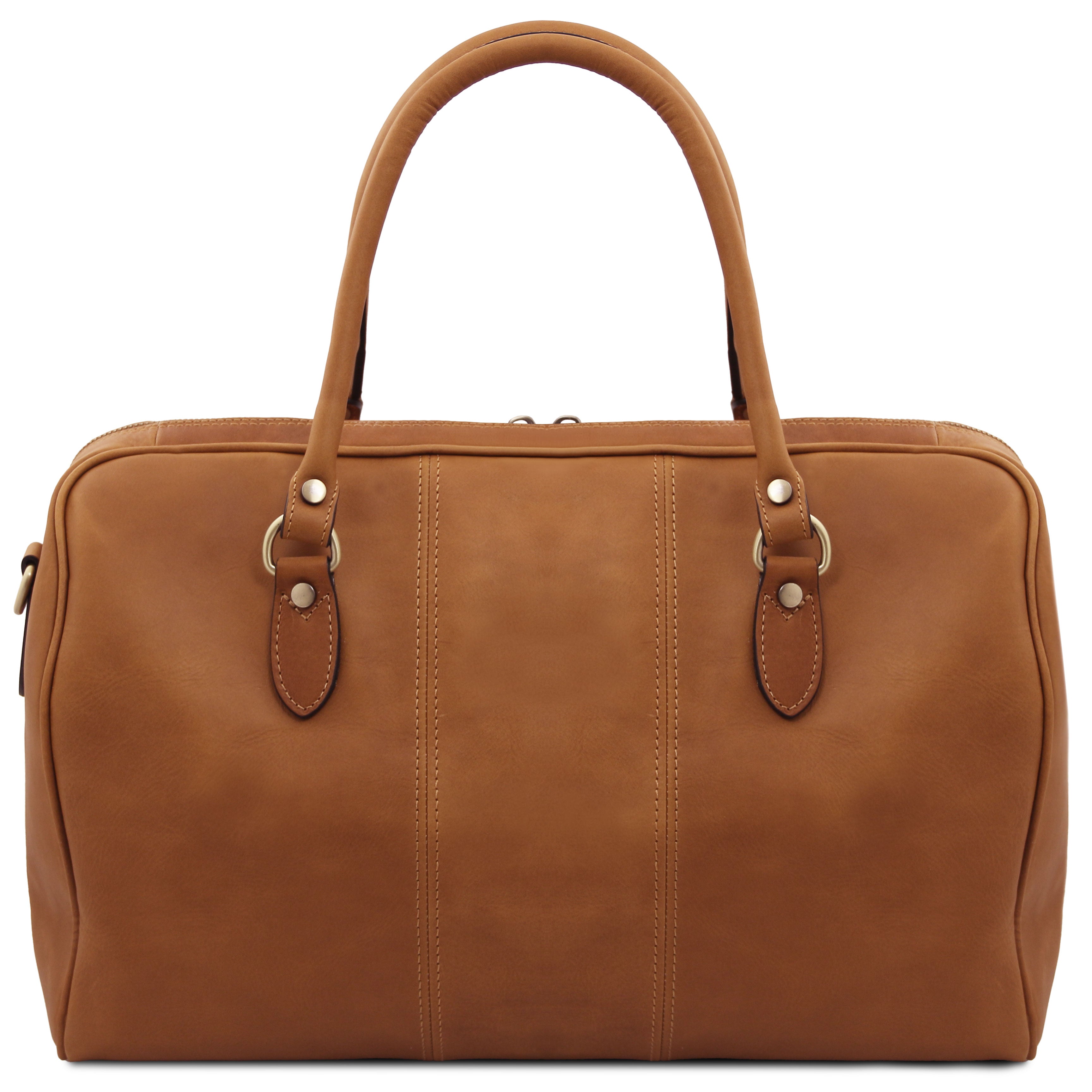 LISBONA Travel Leather Duffle bag - Small Size