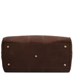 LISBONA Travel Leather Duffle bag - Small Size