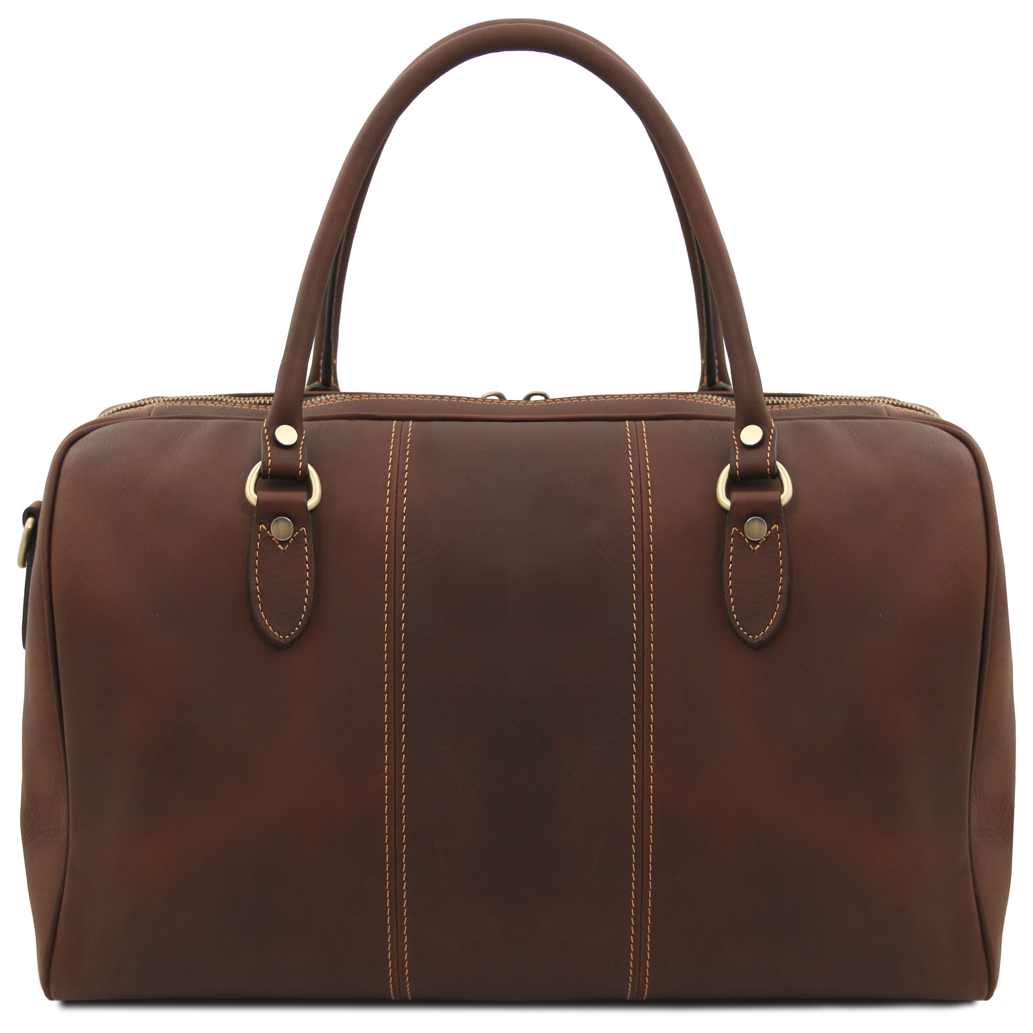 LISBONA Travel Leather Duffle bag - Small Size