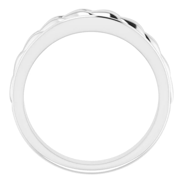 Braided Ring - Sterling Silver