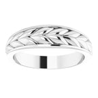 Braided Ring - Sterling Silver