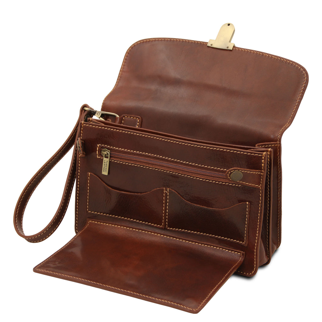 MAX Leather Handy Wrist bag