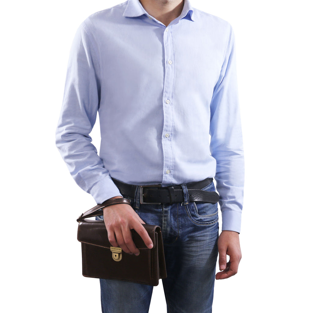 MAX Leather Handy Wrist bag