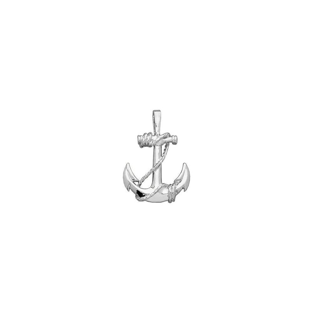 Anchor Pendant - Sterling Silver