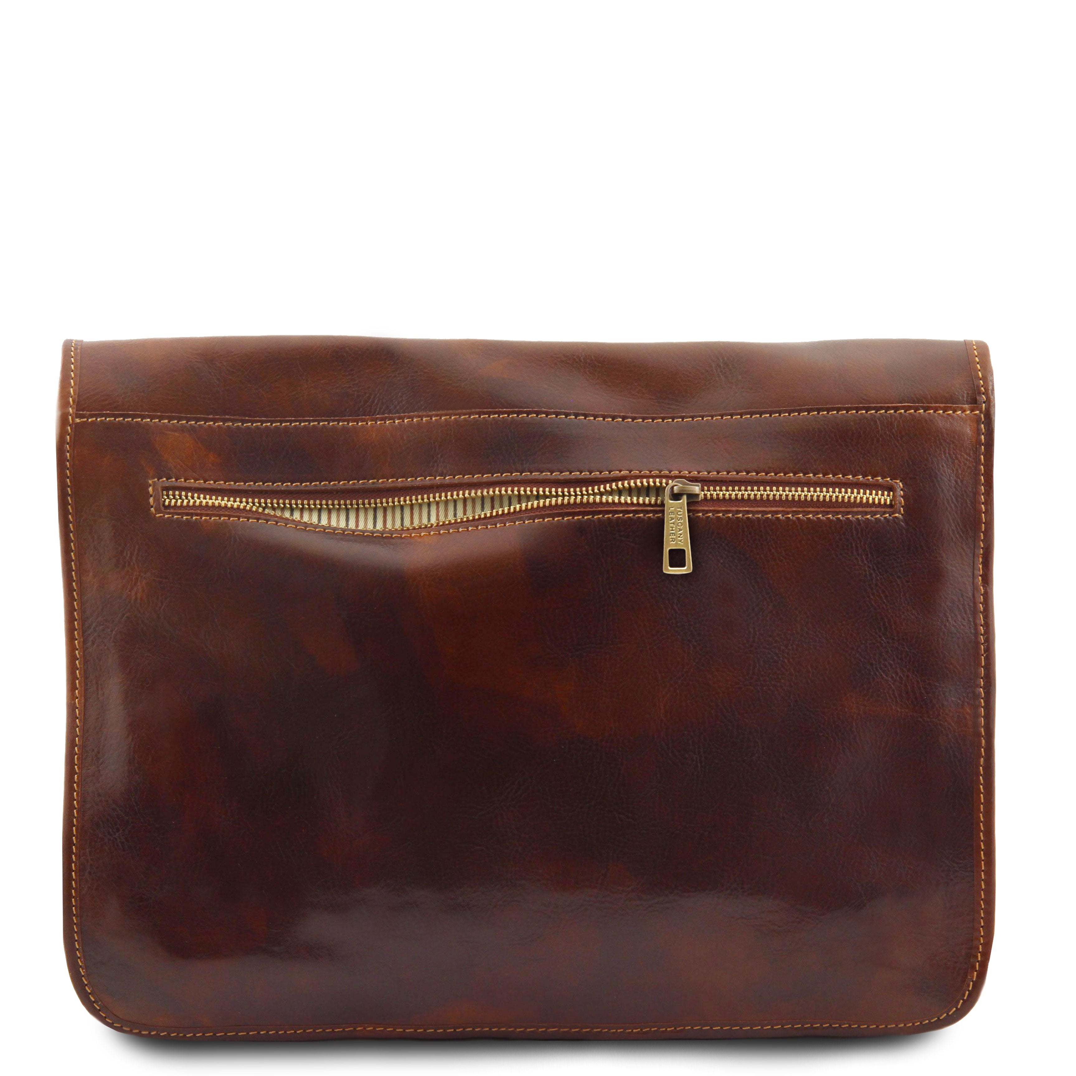 MESSENGER DOUBLE Crossbody Leather bag