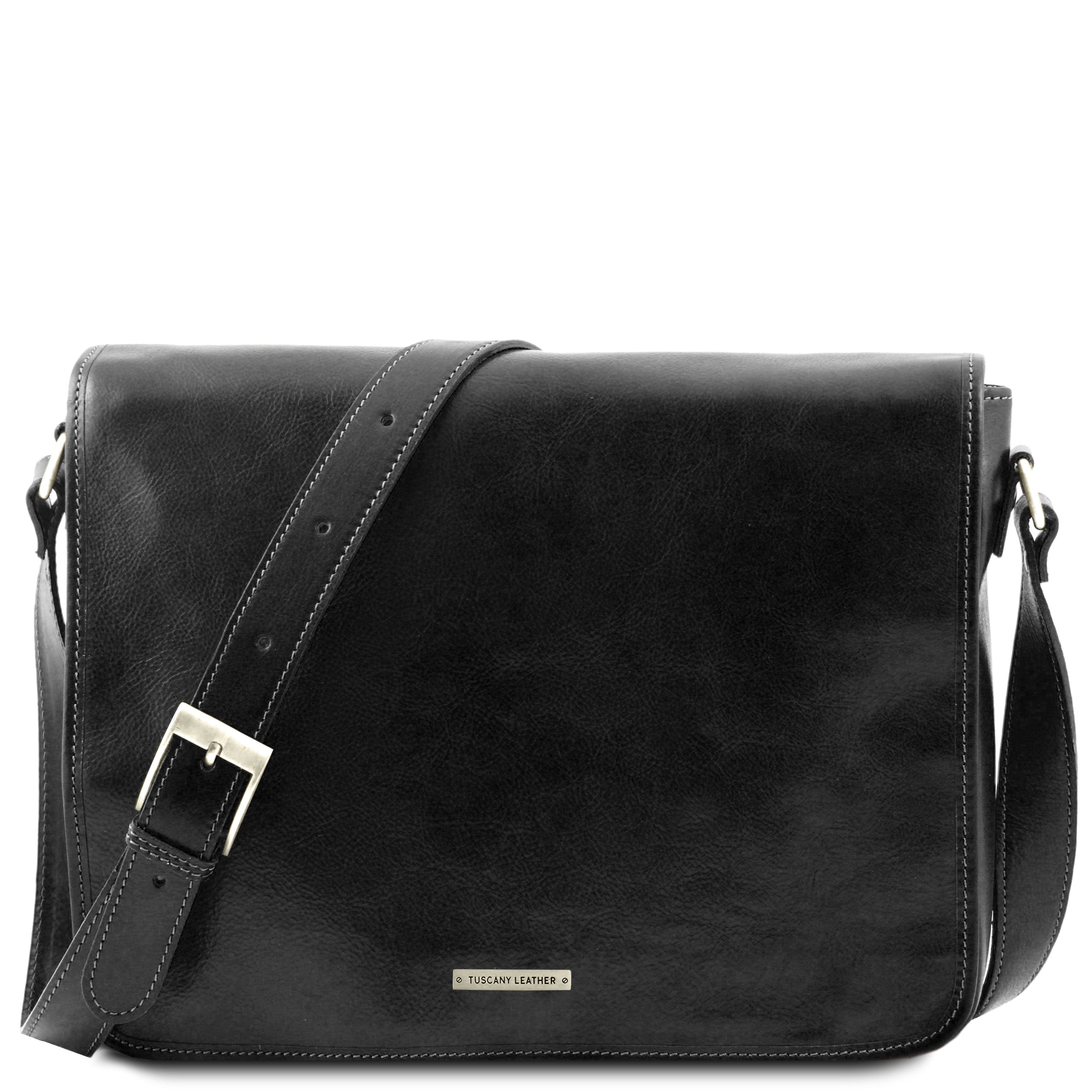 MESSENGER DOUBLE Crossbody Leather bag