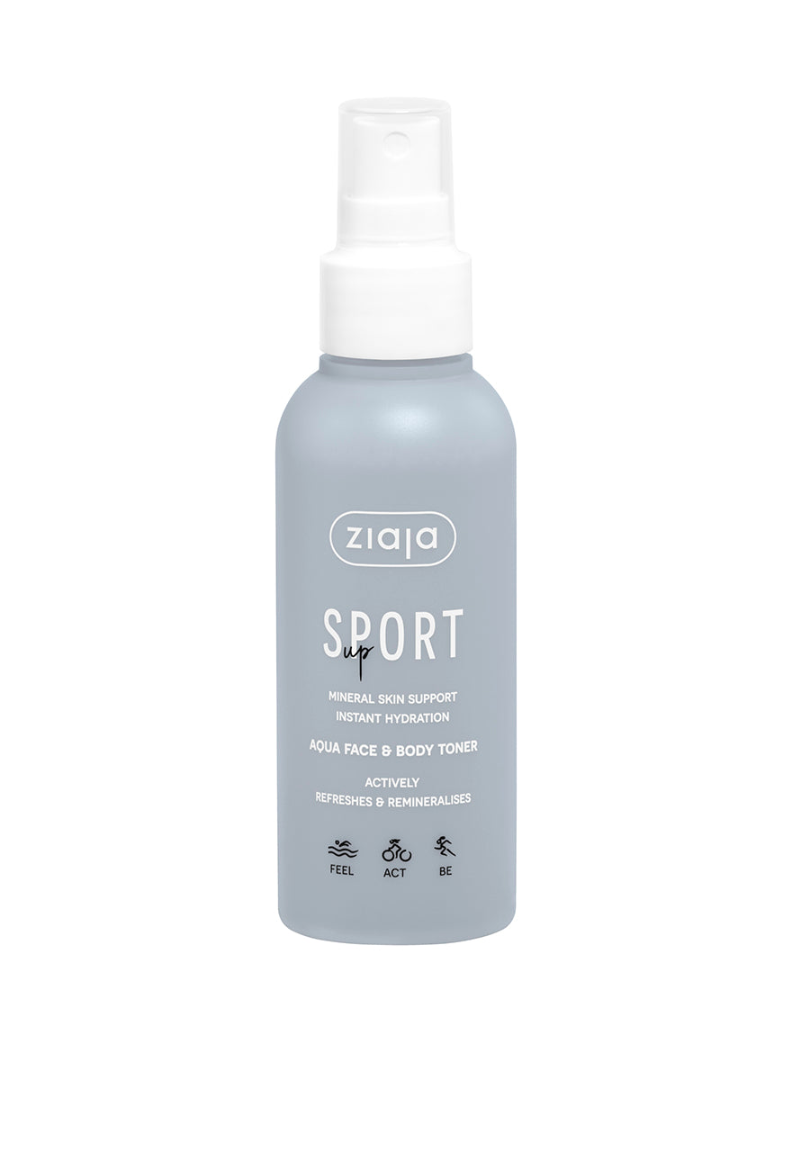 kasvo- ja vartalosuihke, virkistävä kosteuttava spray
